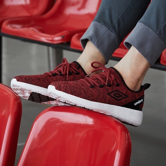 엄브로(UMBRO) 템즈 자카드 레드 (U7323LCT23)