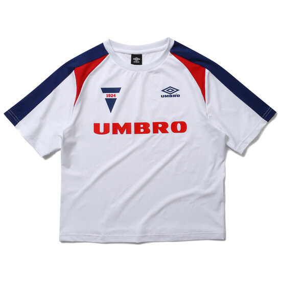엄브로(UMBRO) 여성 풋볼 유니폼 크롭 티셔츠 (U8222YRS67)