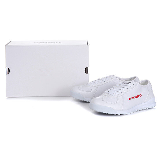 엄브로(UMBRO) LEEDS (리즈) 화이트레드