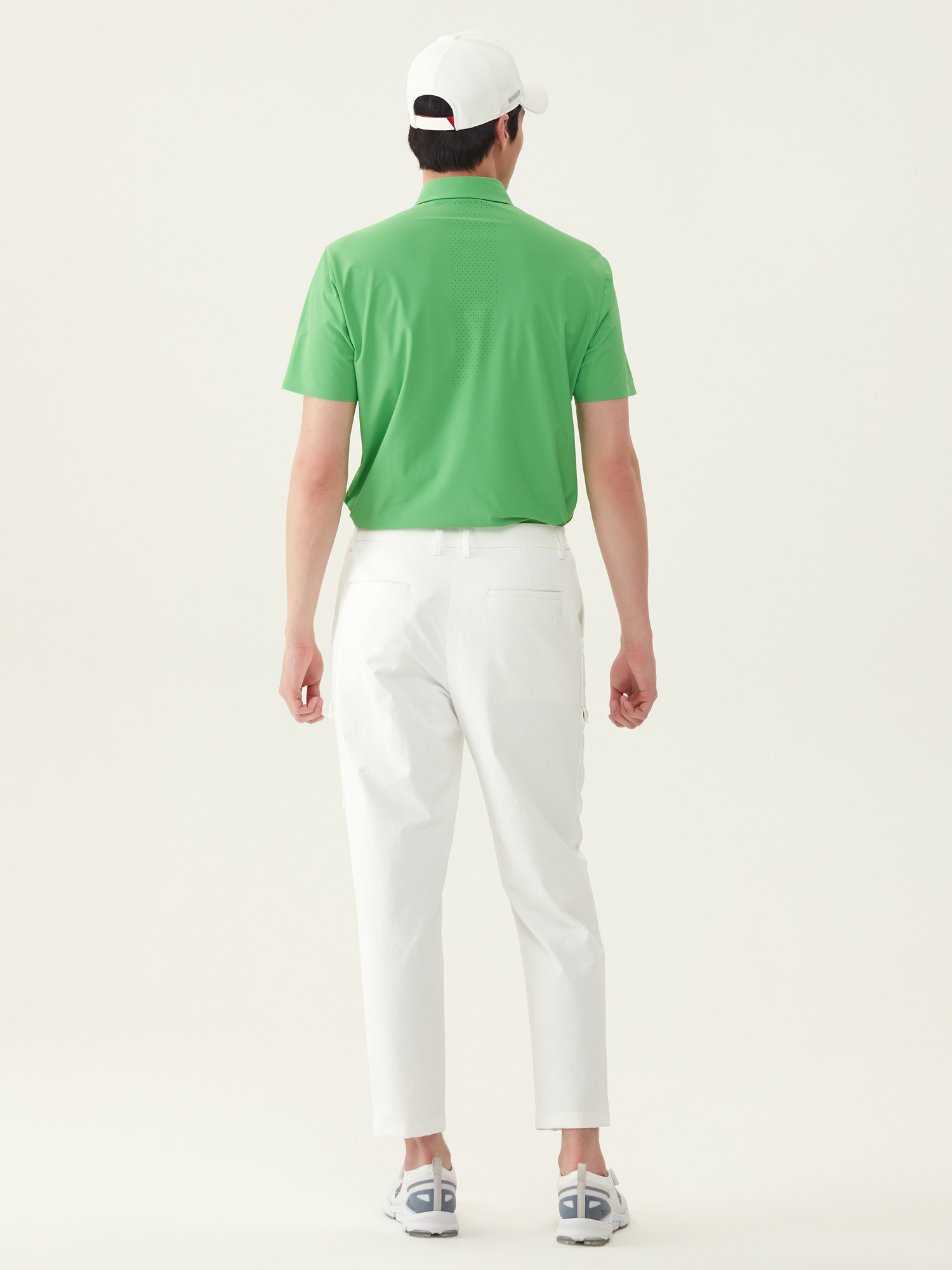 [DESCENTE GOLF] 남성 카고 디테일 린넨 팬츠