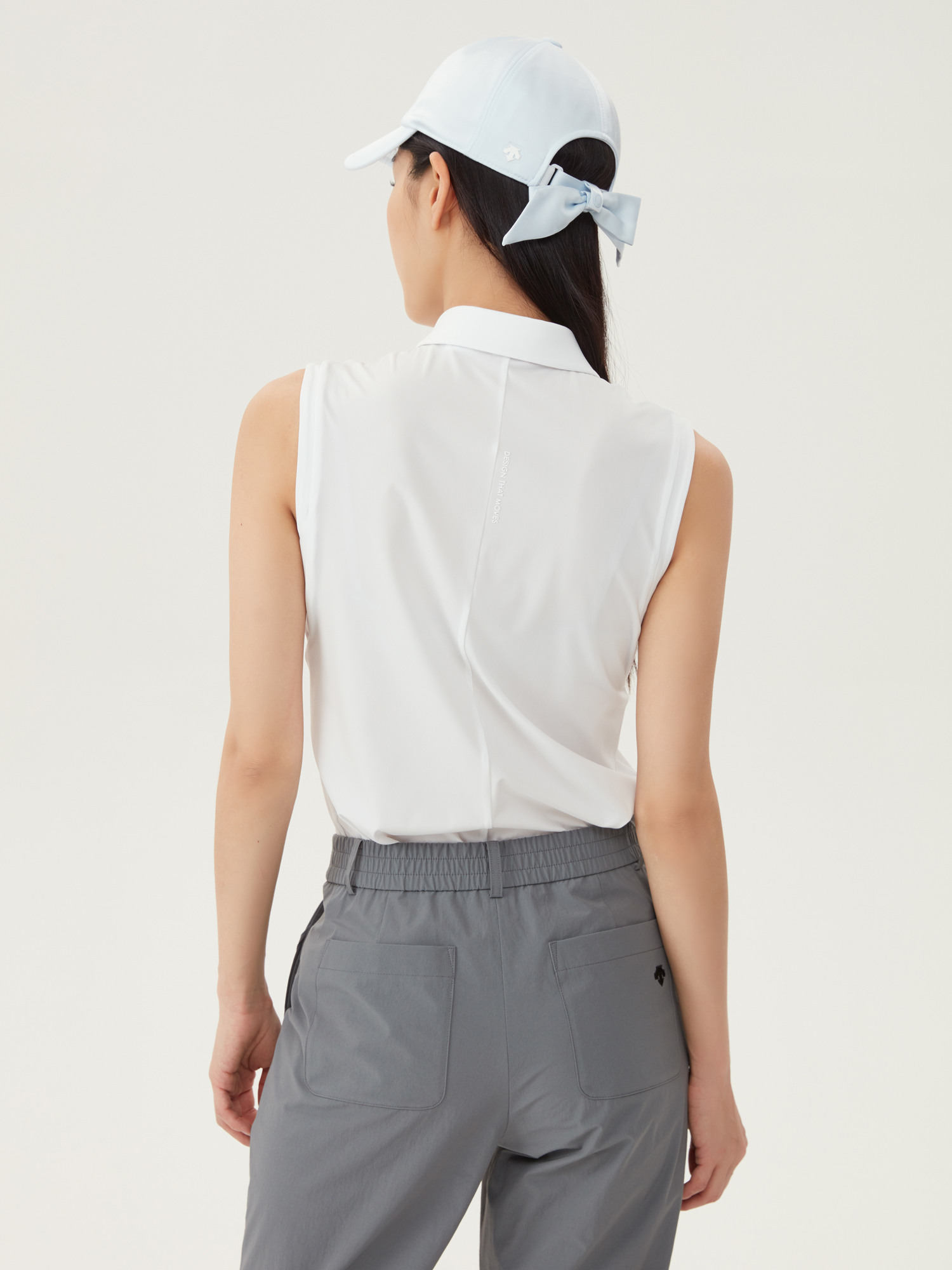 [DESCENTE GOLF] 여성 리본 소프트 볼캡