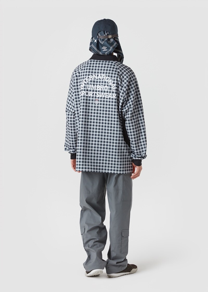 엄브로(UMBRO) HBL 브리티시 캐주얼 게임 셔츠 블랙(UQ121CRJ21