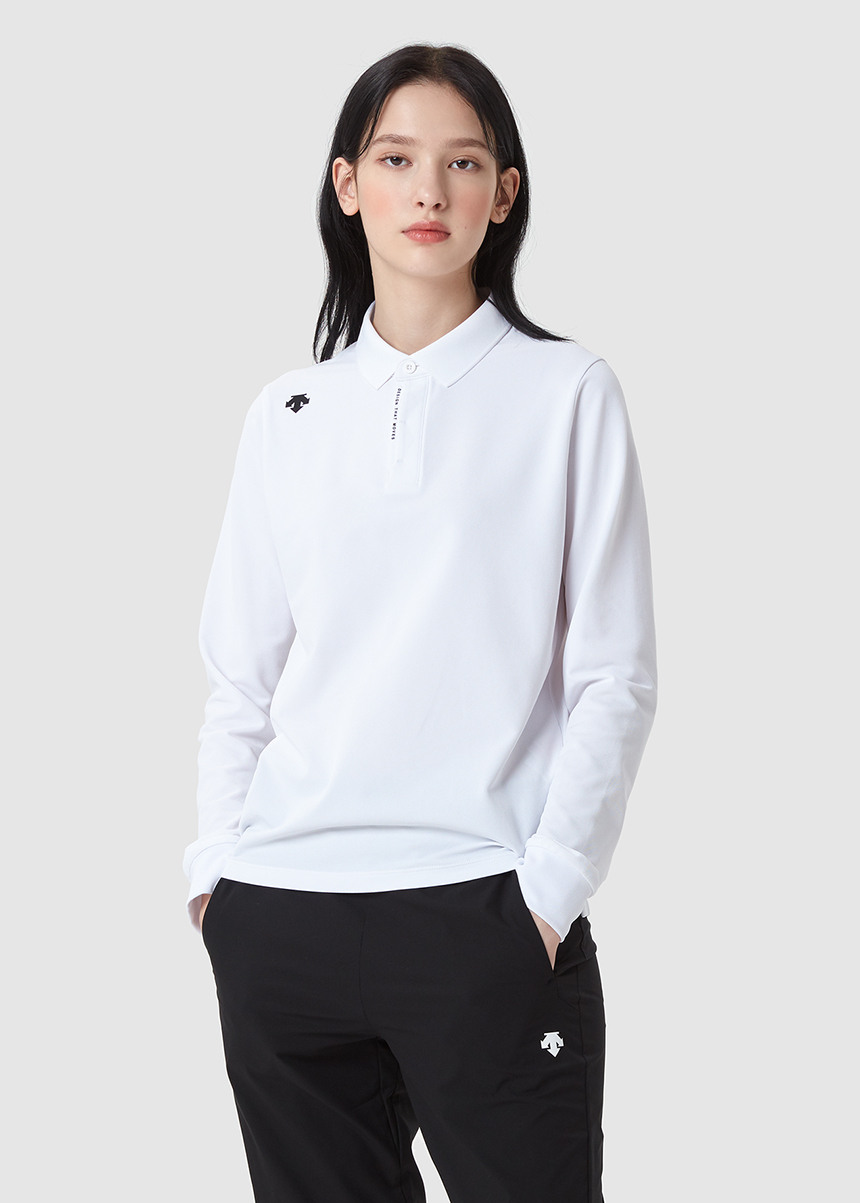 [DESCENTE] 터프 폴로 긴팔 셔츠