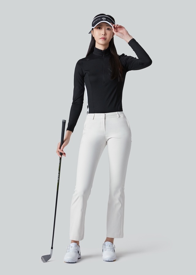 [Descente Golf] 여성 세미 부츠컷 팬츠