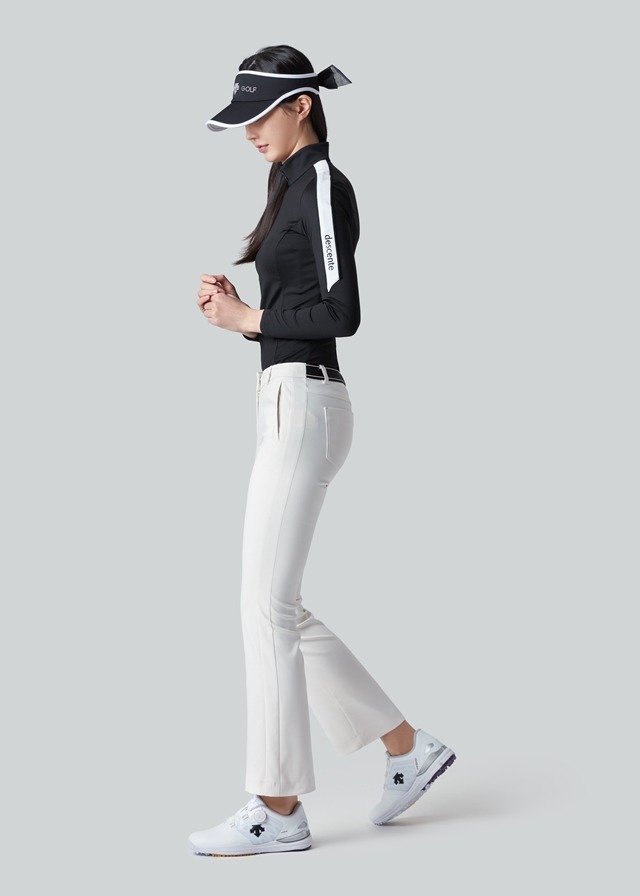 [Descente Golf] 여성 세미 부츠컷 팬츠