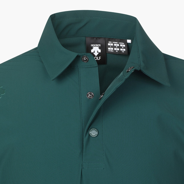 [DESCENTE GOLF] 남성 등판 포인트 카라 티셔츠
