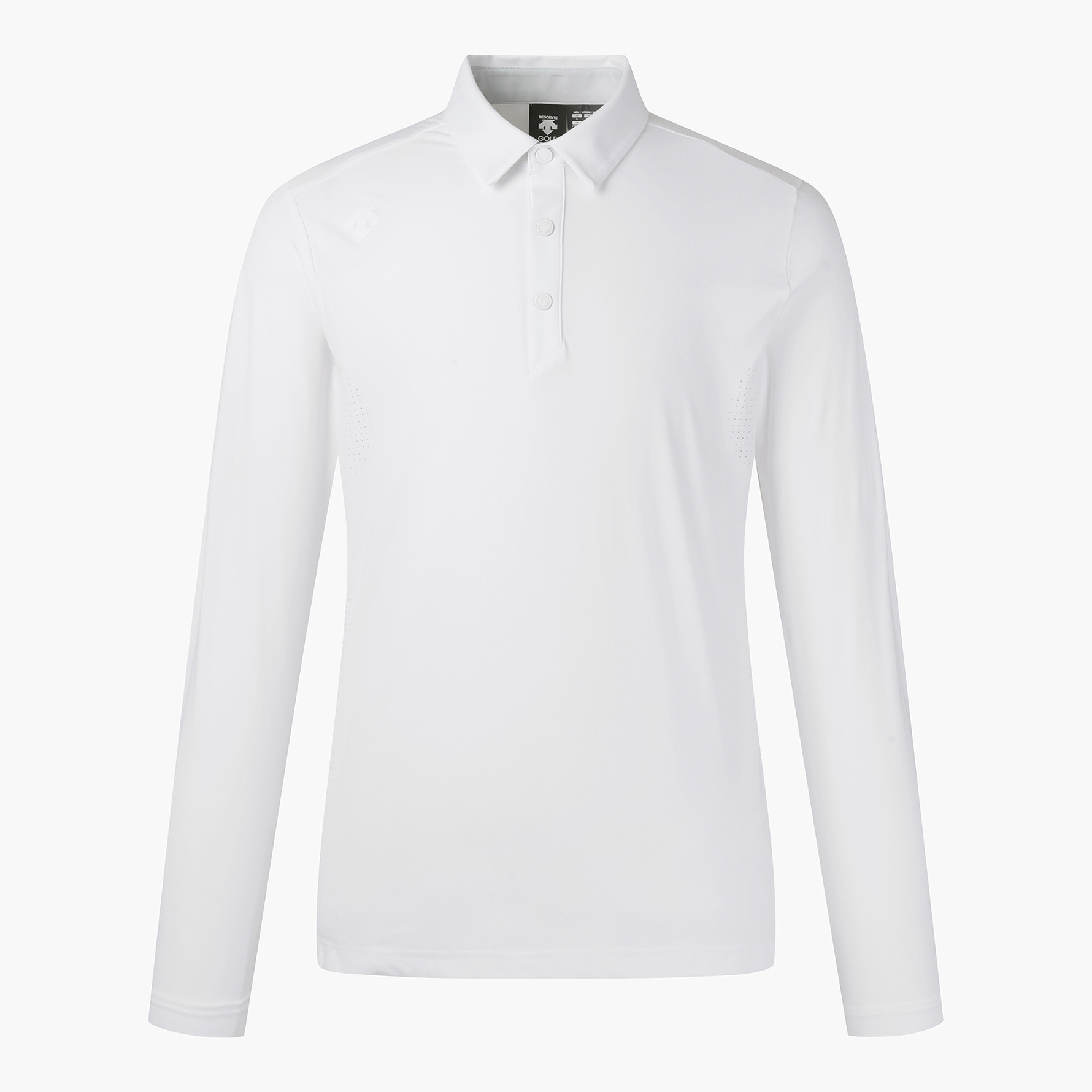 [DESCENTE GOLF] 남성 벤틸레이션 긴팔 카라티셔츠