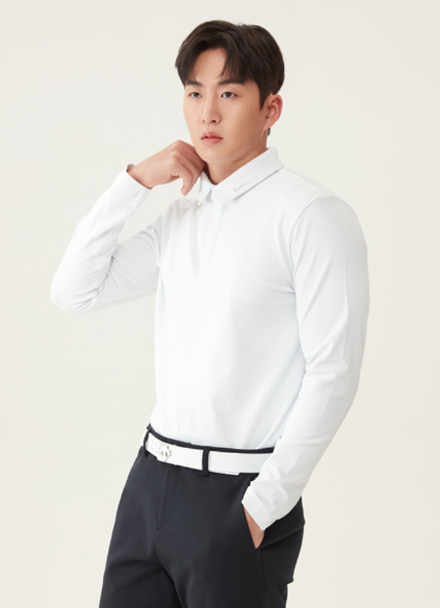 남성 조직감 제에리 긴팔 티셔츠