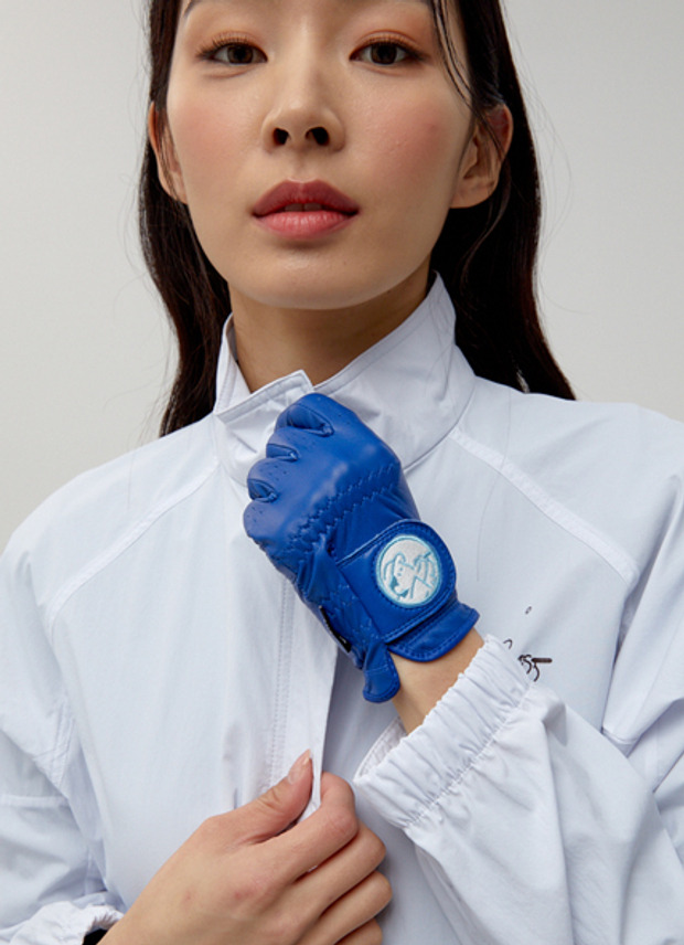 여성 카툰 왼손장갑 (양피)