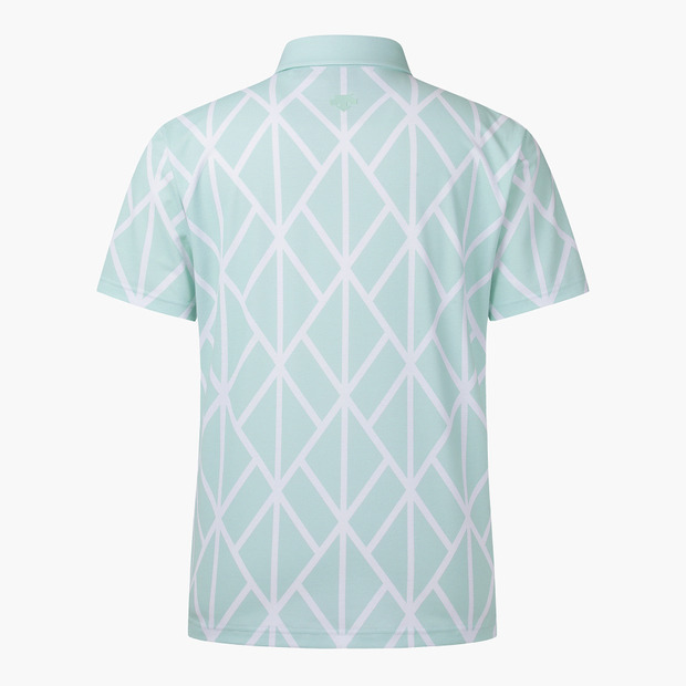 남성 패턴 포인트 반팔 티셔츠