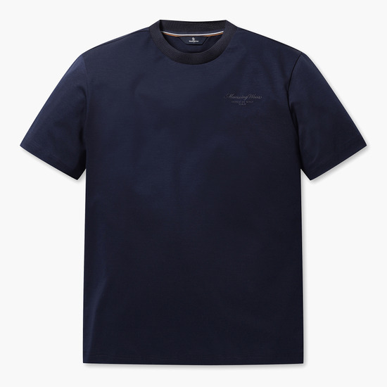 남성 UV차단 SILKY COOL 코튼 라운드 티셔츠