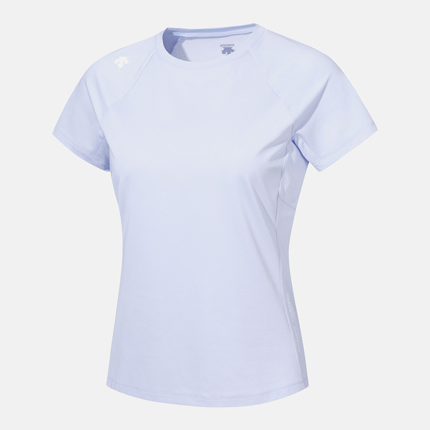 여성 베이직 슬림핏 반팔 티셔츠