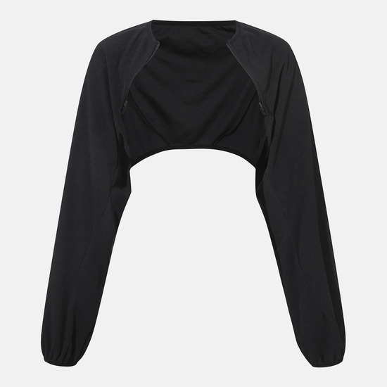 DESCENTE-DESCENTE X OJOS 2-way Hoodie Bolero SP322HTL99