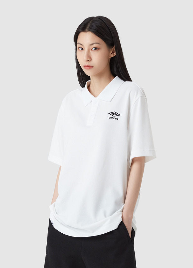 에센셜 카라 반팔 티셔츠