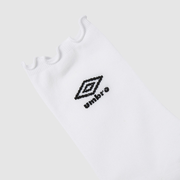 우먼스 슬림핏 프릴 크루삭스