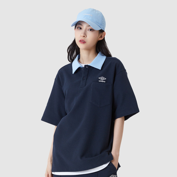 헬시마켓 와플지 카라 티셔츠