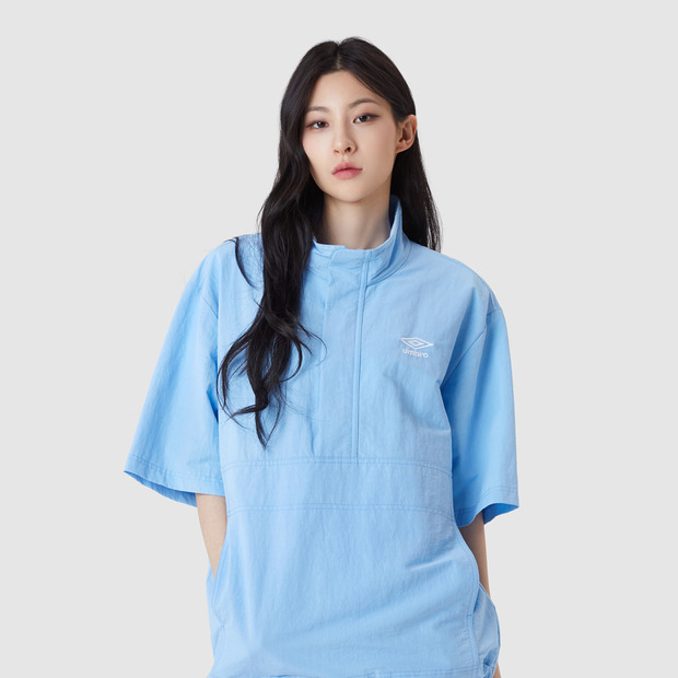 COOL 린넨라이크 반팔 아노락