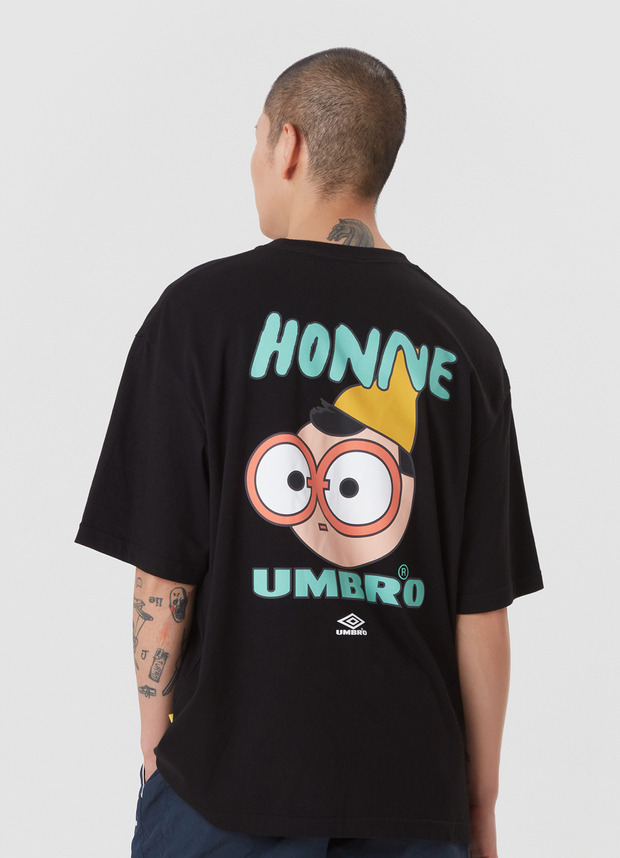 UMB X HONNE 혼네 일러스트 반팔 티셔츠
