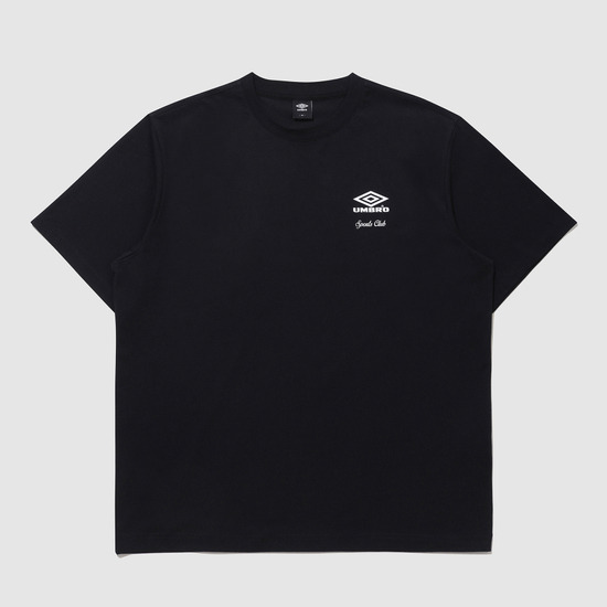 ★UMBRO★ Ombre Short Sleeve T-Shirt Black UQ121CRS22 UMBRO Ombre short-sleeved T-shirt